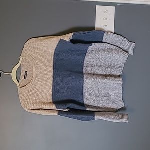 Striped Knit Sweater